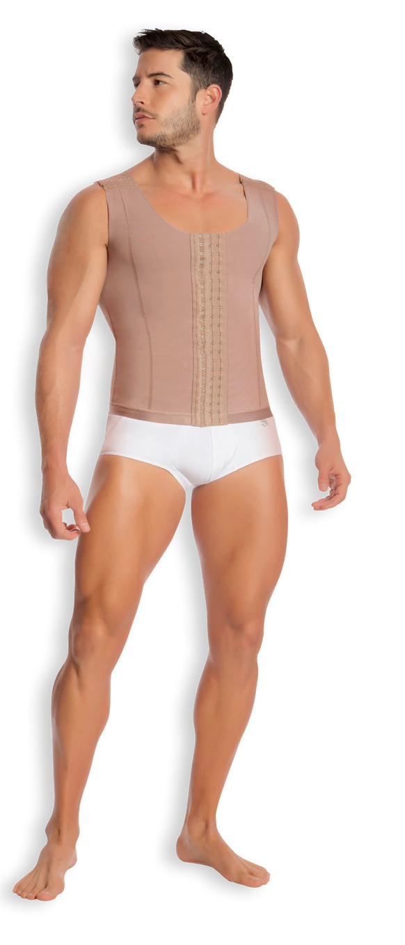 Faja chaleco masculina original, referencia internacional 11017